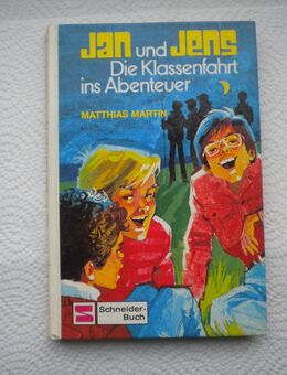 Jan und Jens 2-Die Klassenfahrt ins Abenteuer,Matthias Martin,Schneider Verlag,1976 - Linnich