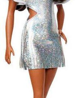 Barbie Anziehpuppe Fashionista Puppe mit glitzer Cowgirl Outfit