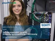 Softwarespezialist (m/w/d) Anwendungsentwicklung / -betreuung - Höhr-Grenzhausen