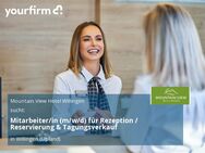 Mitarbeiter/in (m/w/d) für Rezeption / Reservierung & Tagungsverkauf - Willingen (Upland)