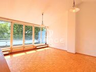 ** Leben auf zwei Ebenen - Stilvolle Maisonette mit Parkett, hohen Decken, Blick ins Grüne & EBK ** - Großmehring