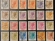 35 Briefmarken POSTE ITALIANE und REPUBBLICA ITALIANA, gestempelt - Leverkusen