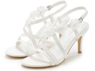 LASCANA Sommerschuh High-Heel-Sandalette, Romantische Sandalette