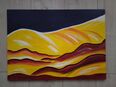 Leinwand Acryl Wüste 50 x 70 cm Unikat in 06628
