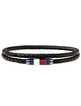 Tommy Hilfiger Armband Schmuck Edelstahl Armschmuck Wickelarmband, mit Emaille