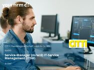 Service-Manager (m/w/d) IT-Service Management (ITSM) - Kiel