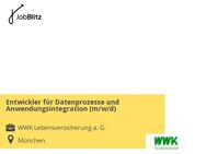 Entwickler für Datenprozesse und Anwendungsintegration (m/w/d) - München