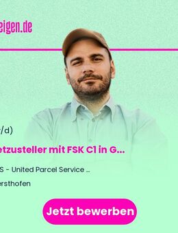Paketzusteller mit FSK C1 in Gersthofen (m/w/d) - Gersthofen