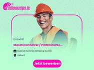 Maschinenführer / Platzmitarbeiter (m/w/d) - Velbert