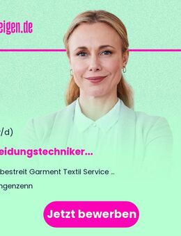 Bekleidungstechniker (m/w/d) - Langenzenn