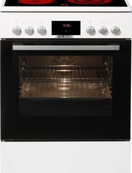 BOSCH Elektro-Standherd 4 HKR39C220, mit 2-fach-Teleskopauszug, ecoClean Direct