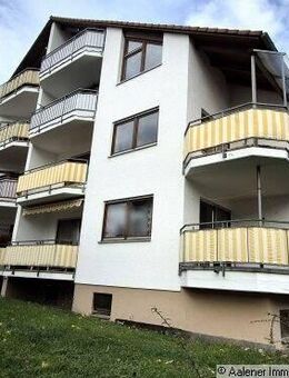 3,5-Zimmer-Wohnung mit 2 Balkonen in Aalen-Zentrumsnähe - Aalen