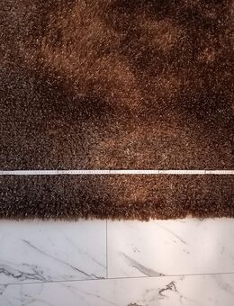 Handwebteppich, Musterring Bilbao, 200x140 cm, braun-creme-beige - Karlsruhe