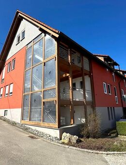 Ruhige, lichtdurchflutete 3-Zi.-Wohnung mit Balkon, Keller u. Garage im Biosphärengebiet - frei! - Münsingen