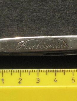 Kleines Taschenmesser „﻿Burkbraun-Schokolade“ (30er Jahre) - Leverkusen
