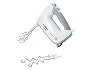 BOSCH Handmixer ErgoMixx MFQ36400, Edelstahl Rührbesen/Knethaken, 5 Stufen, weiß, 450 W, 5 Stufen plus Turbostufe, Made in Europe