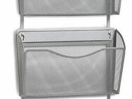 Zeller Present Zeitungsständer Mesh, Wand/Tür-Magazinhalter