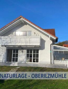 REPRÄSENTATIVES EINFAMILIENHAUS (DHH) MIT STUDIO UND SOUTERRAIN - ZIMMER IN NATURLAGE - Salzweg