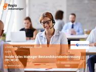 Inside Sales Manager Bestandskundenbetreuung (m|w|d) - Weiterstadt