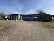 Gewerbegrundstück mit 12.500m² inkl. Haus und zwei Hallen - Rauhenebrach