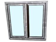 Kunststofffenster Fenster ,neu 100x120 cm (bxh) 2-flg Mooreiche - Essen