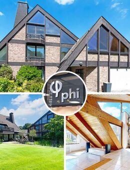 PHI AACHEN - Architektenvilla mit 1220 m² Garten und Doppelgarage in Sonnenlage von Laurensberg! - Aachen