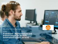 Praktikant - Marktanalyse und Preisstrategie im Bereich Datenwissenschaft (m/w/d) - Essen