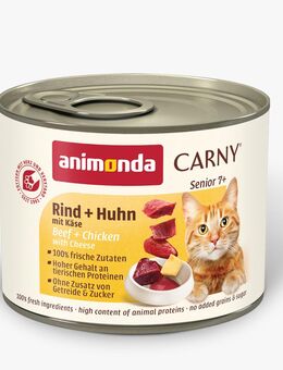Sparpaket animonda Carny Senior 24 x 200 g - Mixpaket Senior (2 Sorten)