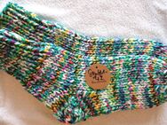 Tolle dicke bunte gestrickte Socken - Wellness Socken - Gr. 41-42 - Dahme