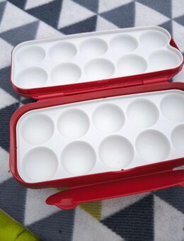 Tupperware Kolumbus 10er Eierbox Kühlschrank Eier neu/OVP Eierbox Tupperware NEU - Sengenthal