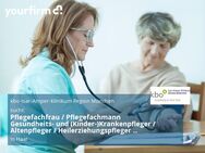 Pflegefachfrau / Pflegefachmann Gesundheits- und (Kinder-)Krankenpfleger / Altenpfleger / Heilerziehungspfleger oder Fachkrankenpfleger - Pflegeexperte für Psychiatrie m/w/d - Haar