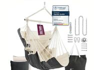 HEIMLING Hängesessel High-Class XXL Hängematte beige/anthr. #H13 - Birkenfeld (Baden-Württemberg)