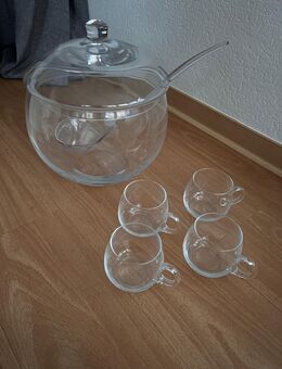 Glas Bowle-Set - Neu - Gießen