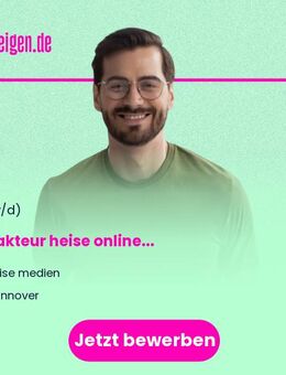 Redakteur (m/w/d) heise online - Hannover