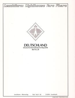 Briefmarkensammlung S3 Deutsche Demokratische Republik 1949-1990 - Krefeld