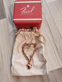 NEUWERTIG Fossil Armband mit Herzanhänger in Roségold Damen - Dorsten