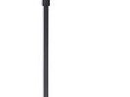 GLOBO LIGHTING Deckenfluter DAVYD Stehlampe mit Leselicht und Ventilator, Dimmfunktion, Ventilatorfunktion, LED fest integriert, Deckenfluter Metall schwarz matt, Ventilatorfunktion, CCT, dimmbar