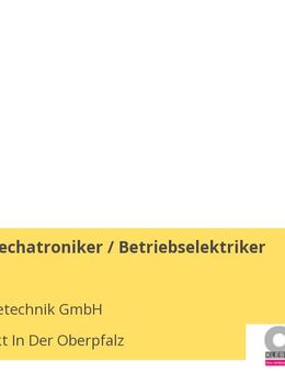 Industriemechatroniker / Betriebselektriker (w/m/d) - Neumarkt (Oberpfalz)