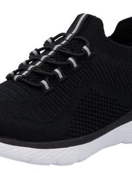 RIEKER Sport Slip-On Sneaker, Slipper, Freizeitschuh, Schlupfschuh mit Elastik-Einstieg