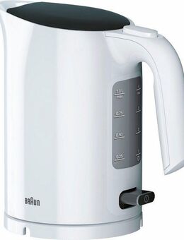 Braun Wasserkocher WK 3000 WH, 1 l, 2200 W