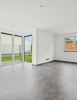 Neubau-Erstbezug: 3,5 Zimmer Nord-/Westwohnung mit Terrasse und Gartenanteil! - Gerstetten