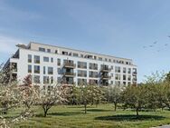 Kompakte 3-Zimmer-Wohnung mit Loggia und schönem Blick auf Streuobstwiese - München