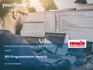 SPS-Programmierer (m/w/d) - Sonnenbühl