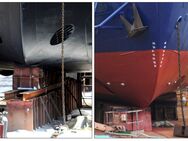 2025 ! - Antifouling aus der Seeschifffahrt - INTERNATIONAL Interspeed 6400 - ROT, SCHWARZ, BLAU - Kaltenkirchen