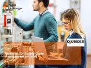 Spezialist für Supply Chain Management (m/w/d) - Erfurt
