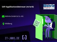 SAP-Applikationsbetreuer (m/w/d) - Wildberg (Baden-Württemberg)