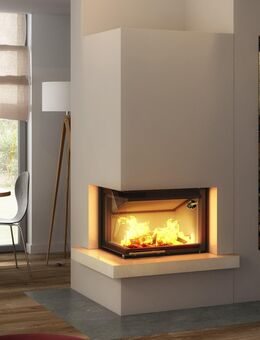 Kaminbausatz 🟡 IMPERIAL MEDIUM b Smart 2LXTh 7KW Ofen Kamin L-Form Bausatz Neu Hajduk LDF-Kamine - Strausberg