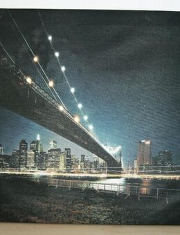 ❤️ ❤️ ❤️ Das Bild "Brooklyn-Bridge" mit LED Beleuchtung und Schalter - Ingolstadt