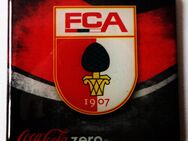 Coca Cola Zero - Fußballvereine - FC Augsburg - Kühlschrankmagnet 6 x 6 cm - Doberschütz