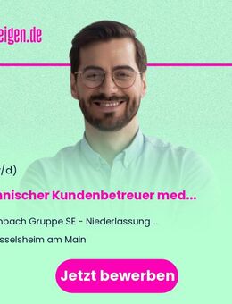 Technischer Kundenbetreuer medizinische Schnittstellen (m/w/d) - Rüsselsheim